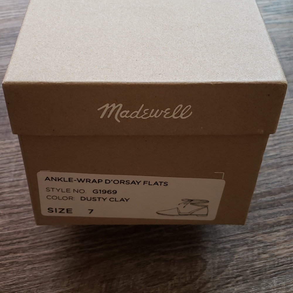 Madewell Ankle Wrap D'Orsay Flats - Picture 6 of 6